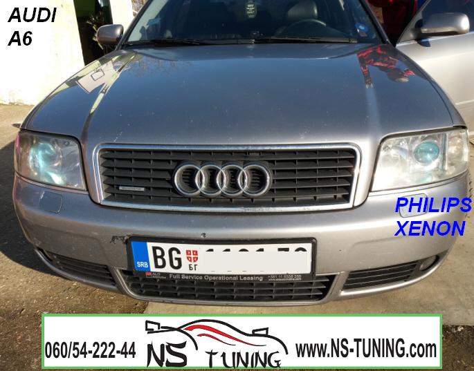 audi a6 c5 xenon svetla h7 sijalica d2s ugradnja novi sad